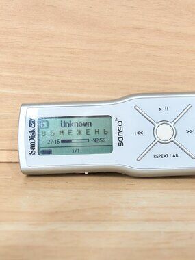 SanDisk Sansa m240 1GB Portable MP3 Player Tested Working V volodymystet0